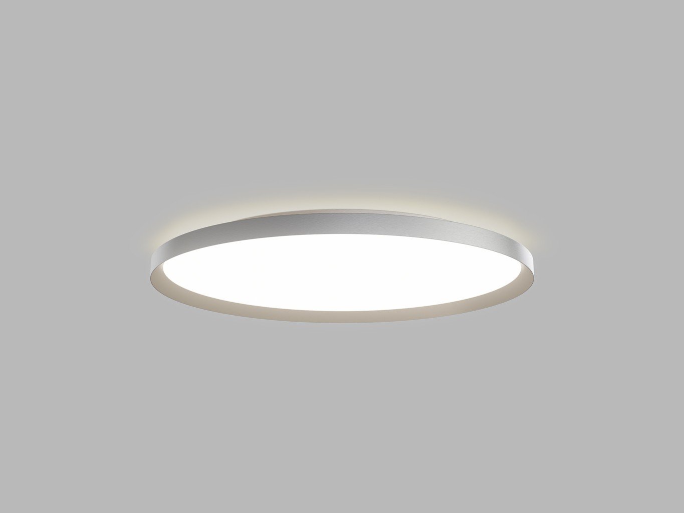 Levně LED2 1275076D LED2 Stropní svítidlo MOON 80, N DALI/PUSH 88W (76+12) 2700K/3000K/4000K matný nikl - LED2 Lighting