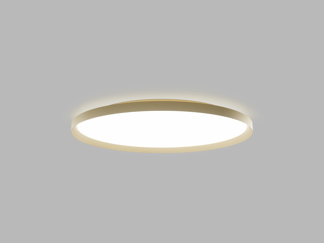 Levně LED2 1275077ZBTW LED2 Stropní svítidlo MOON 80, G ZIGBEE TW 88W (76+12) 2700K-4000K zlatá - LED2 Lighting