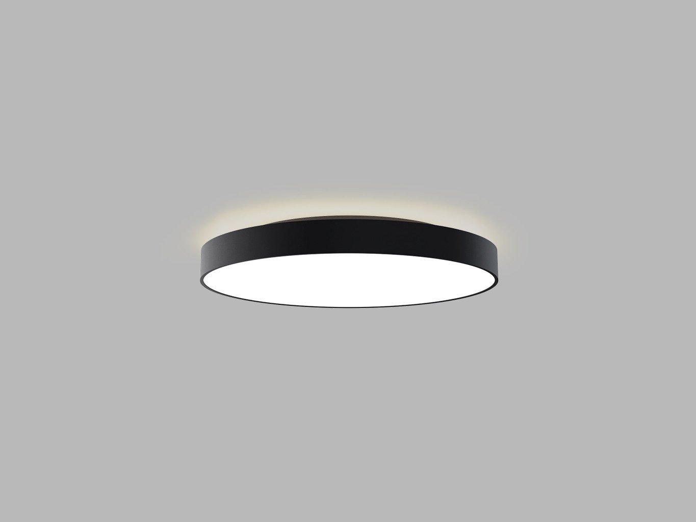 LED2 1275673D LED2 Stropní svítidlo RINGO II 60 P/N, B DALI/PUSH 55+10W 2700K/3000K/4000K černá - LED2 Lighting