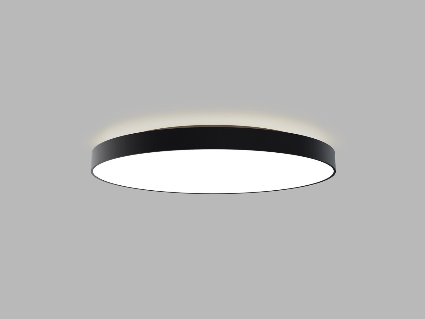 LED2 1275773D LED2 Stropní svítidlo RINGO II 80 P/N, B DALI/PUSH 80+12W 2700K/3000K/4000K černá - LED2 Lighting