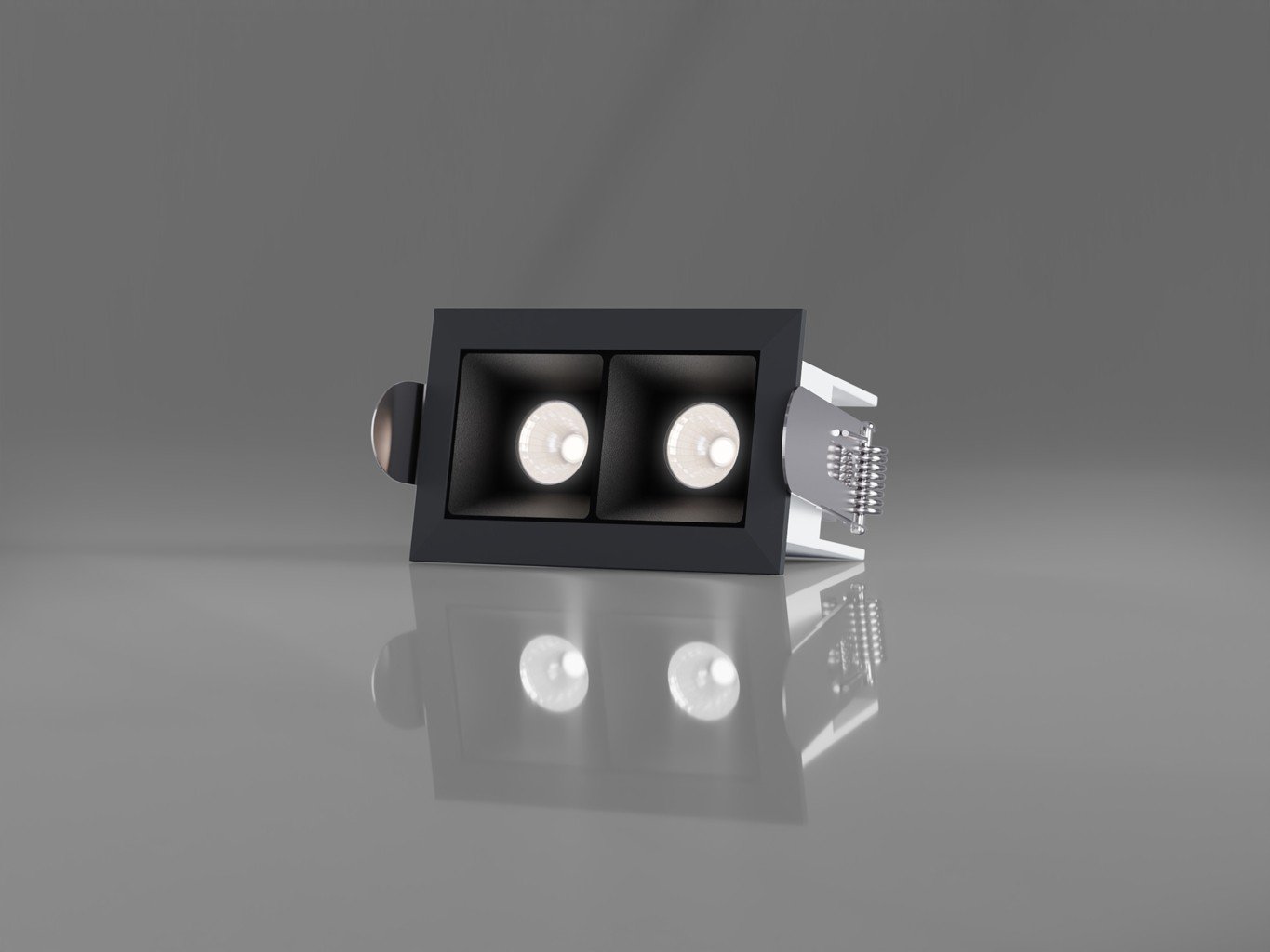 LED2 2562673DT LED2 Zápustné svítidlo LINEAR II 2, B TRIAC 4W 2700K/3000K/4000K UGR černá - LED2 Lighting (obrázek 4)