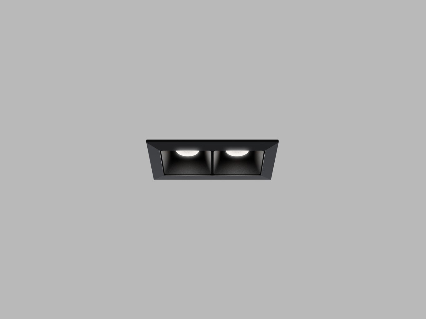 LED2 2562673DTW LED2 Zápustné svítidlo LINEAR II 2, B DALI TW/PUSH TW 4W 2700K-4000K UGR černá - LED2 Lighting