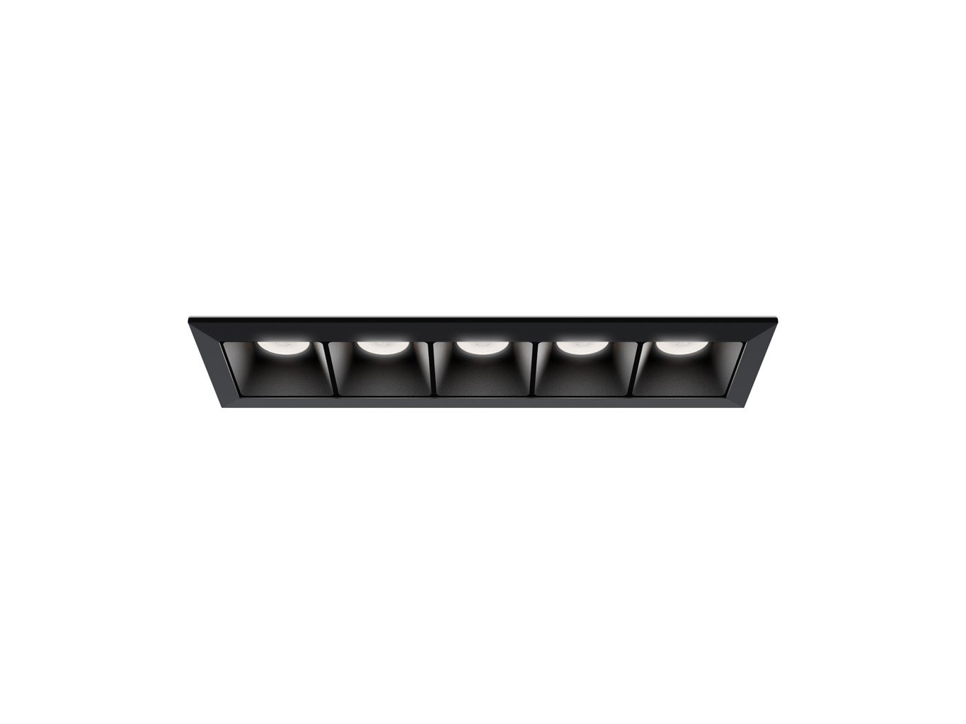 LED2 2562773DT LED2 Zápustné svítidlo LINEAR II 5, B TRIAC 10W 2700K/3000K/4000K UGR černá - LED2 Lighting (obrázek 3)