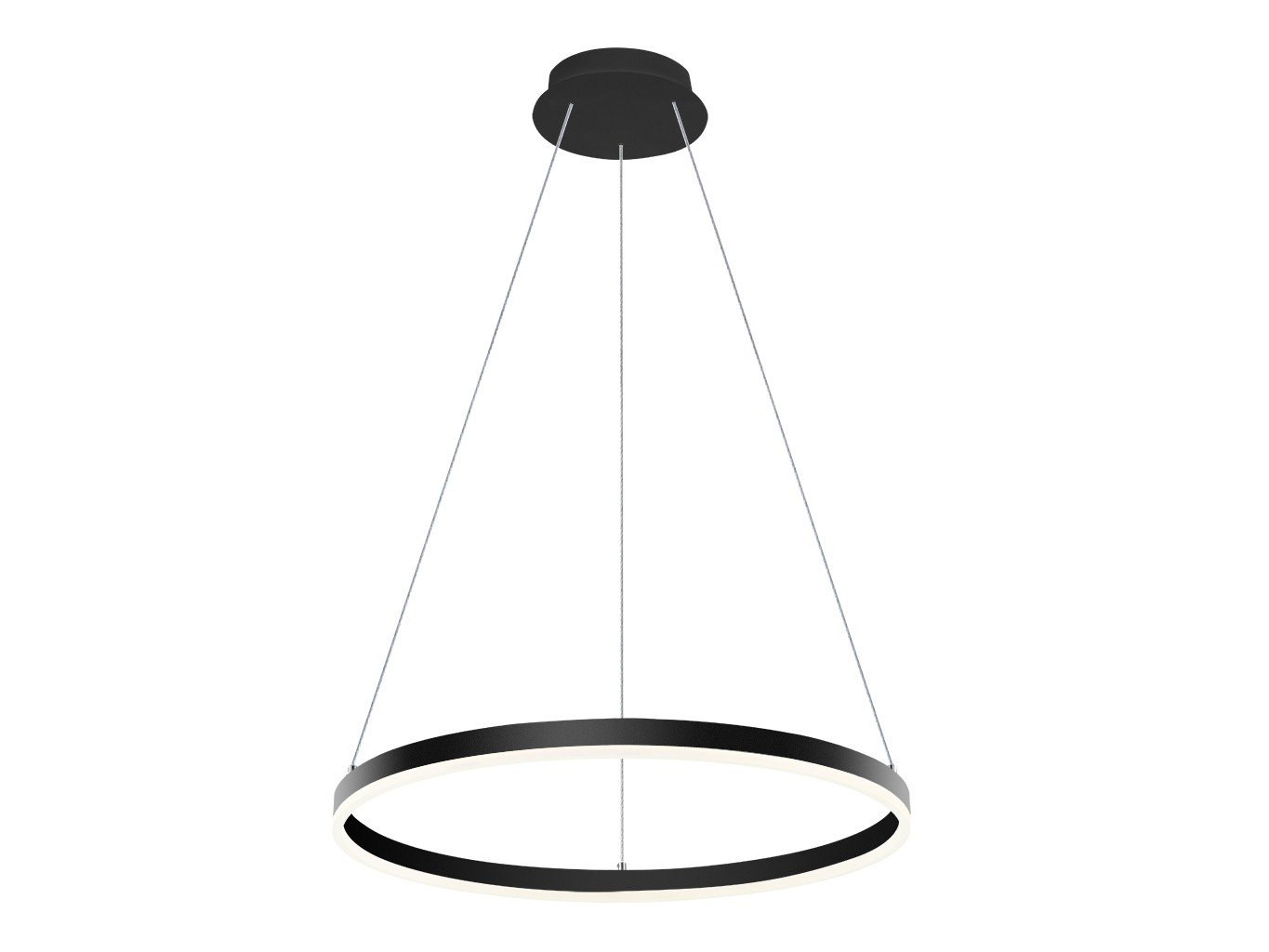 LED2 3270973ZBTW LED2 Závěsné svítidlo CIRCLE 60 P-Z, B ZIGBEE TW 42W 2700K-4000K černá - LED2 Lighting (obrázek 3)