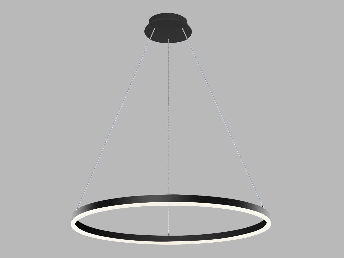 LED2 3271073CSTW LED2 Závěsné svítidlo CIRCLE 80 P-Z, B CASAMBI TW 62W 2700K-4000K černá - LED2 Lighting