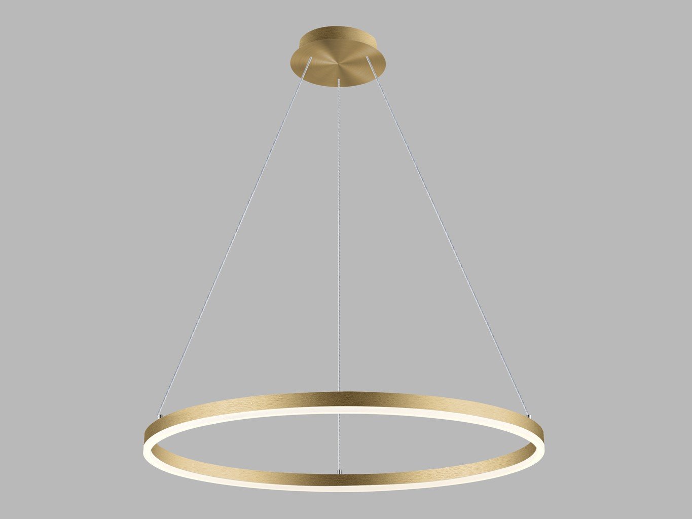 LED2 3271077DTW LED2 Závěsné svítidlo CIRCLE 80 P-Z, G DALI TW/PUSH TW 62W 2700K-4000K zlatá - LED2 Lighting