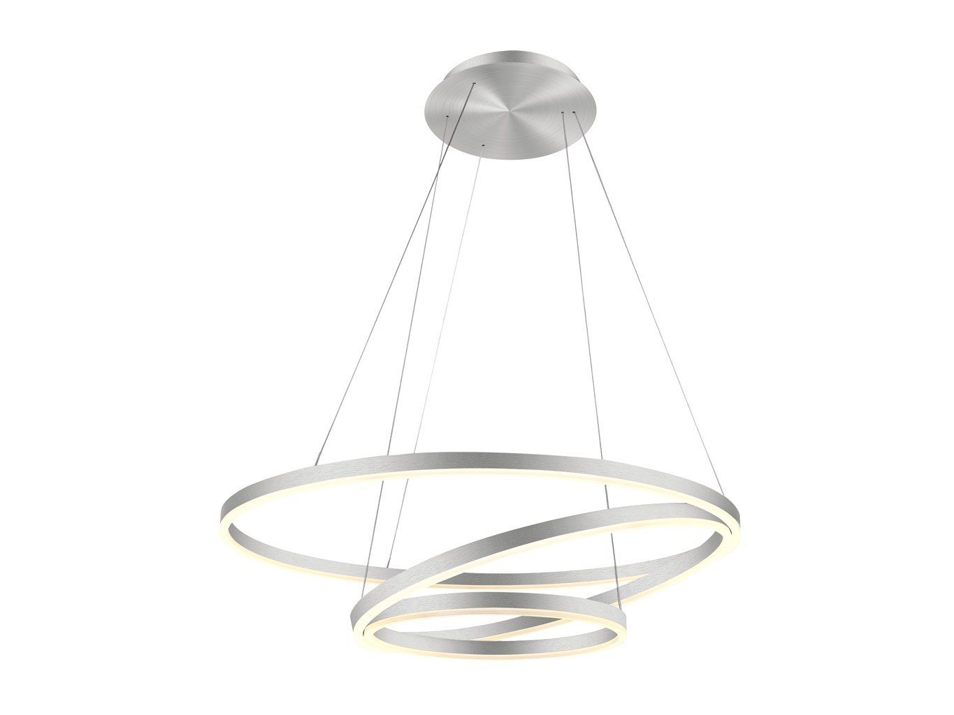 LED2 3271176DT LED2 Závěsné svítidlo CIRCLE 3 P-Z, N TRIAC 136W 2700K/3000K/4000K matný nikl - LED2 Lighting (obrázek 3)