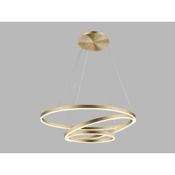 Obrázek pro produkt LED2 Závěsné svítidlo CIRCLE 3 P-Z, G TRIAC 136W 2700K/3000K/4000K zlatá - LED2 Lighting