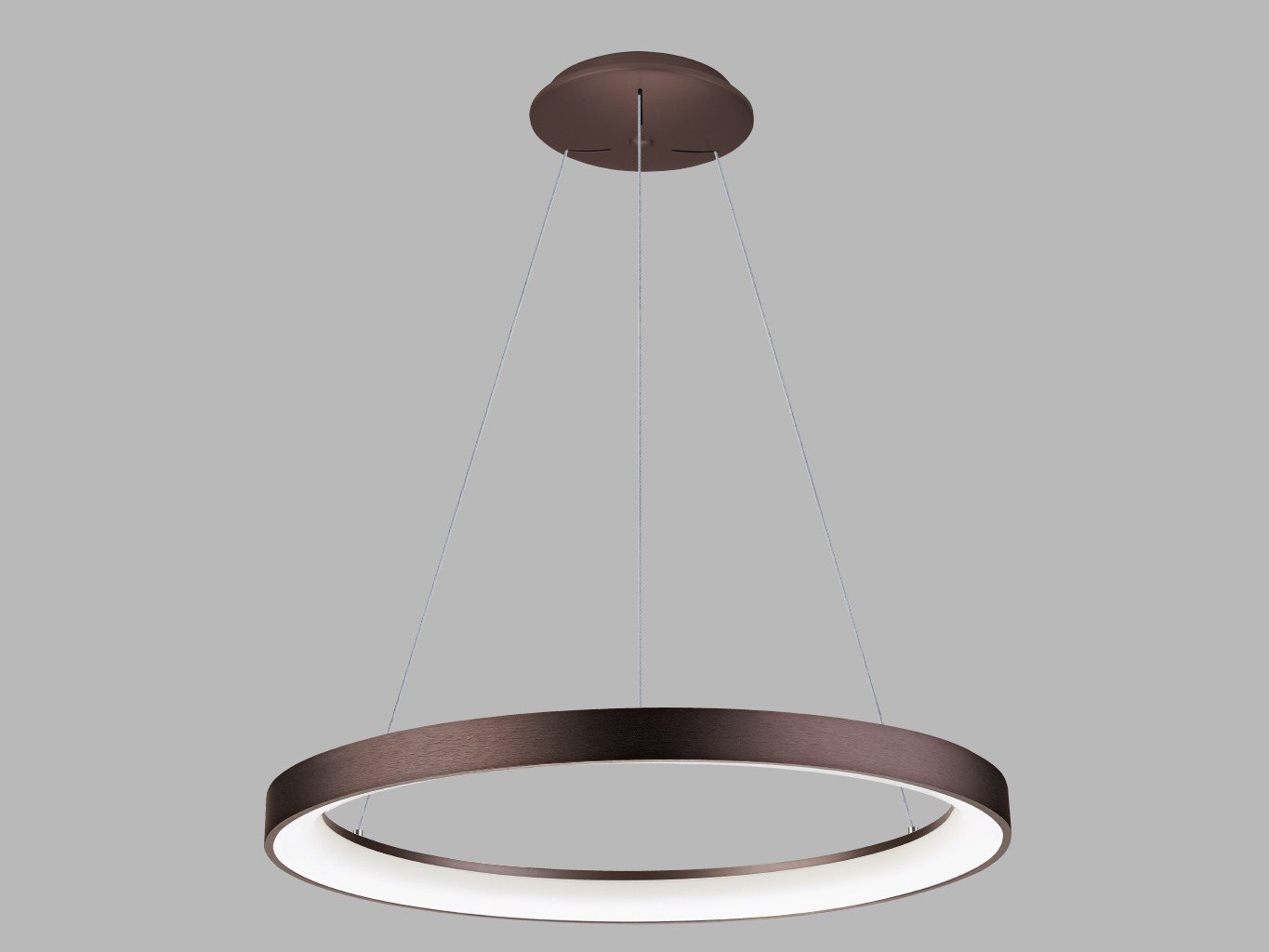 LED2 3271978DT LED2 Závěsné svítidlo BELLA SLIM 78 P-Z, CF TRIAC 60W 2700K/3000K/4000K hnědá - LED2 Lighting