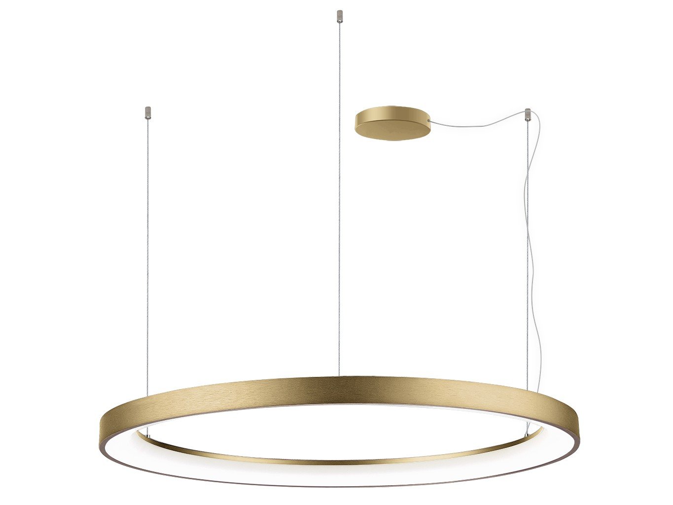 LED2 3273377CSTW LED2 Závěsné svítidlo BELLA SLIM 98 P-Z, G CASAMBI TW 80W 2700K-4000K zlatá - LED2 Lighting (obrázek 3)