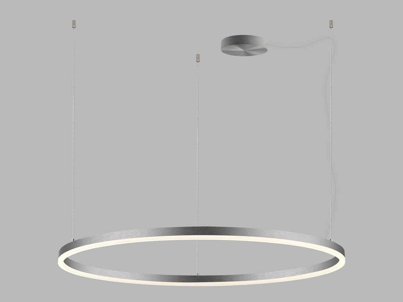 LED2 3273476DT LED2 Závěsné svítidlo CIRCLE 100 P-Z, N TRIAC 80W 2700K/3000K/4000K matný nikl - LED2 Lighting