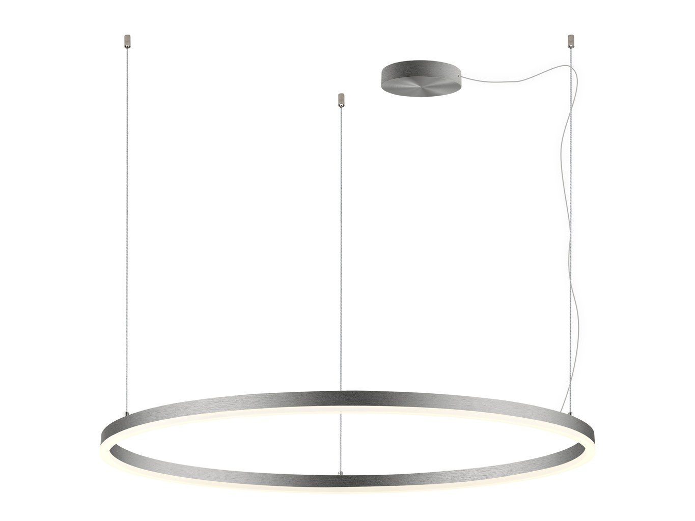 LED2 3273476ZBTW LED2 Závěsné svítidlo CIRCLE 100 P-Z, N ZIGBEE TW 80W 2700K-4000K matný nikl - LED2 Lighting (obrázek 3)