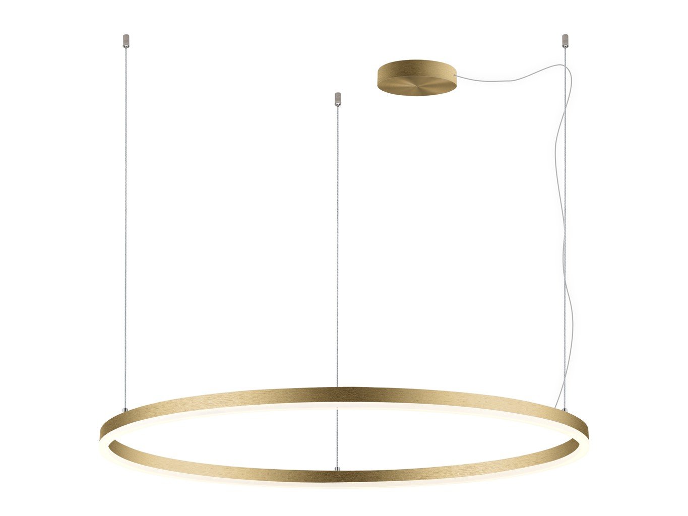 LED2 3273477ZBTW LED2 Závěsné svítidlo CIRCLE 100 P-Z, G ZIGBEE TW 80W 2700K-4000K zlatá - LED2 Lighting (obrázek 3)