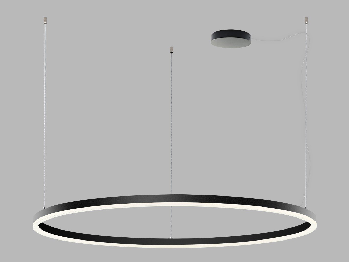 LED2 3273573DT LED2 Závěsné svítidlo CIRCLE 120 P-Z, B TRIAC 100W 2700K/3000K/4000K černá - LED2 Lighting