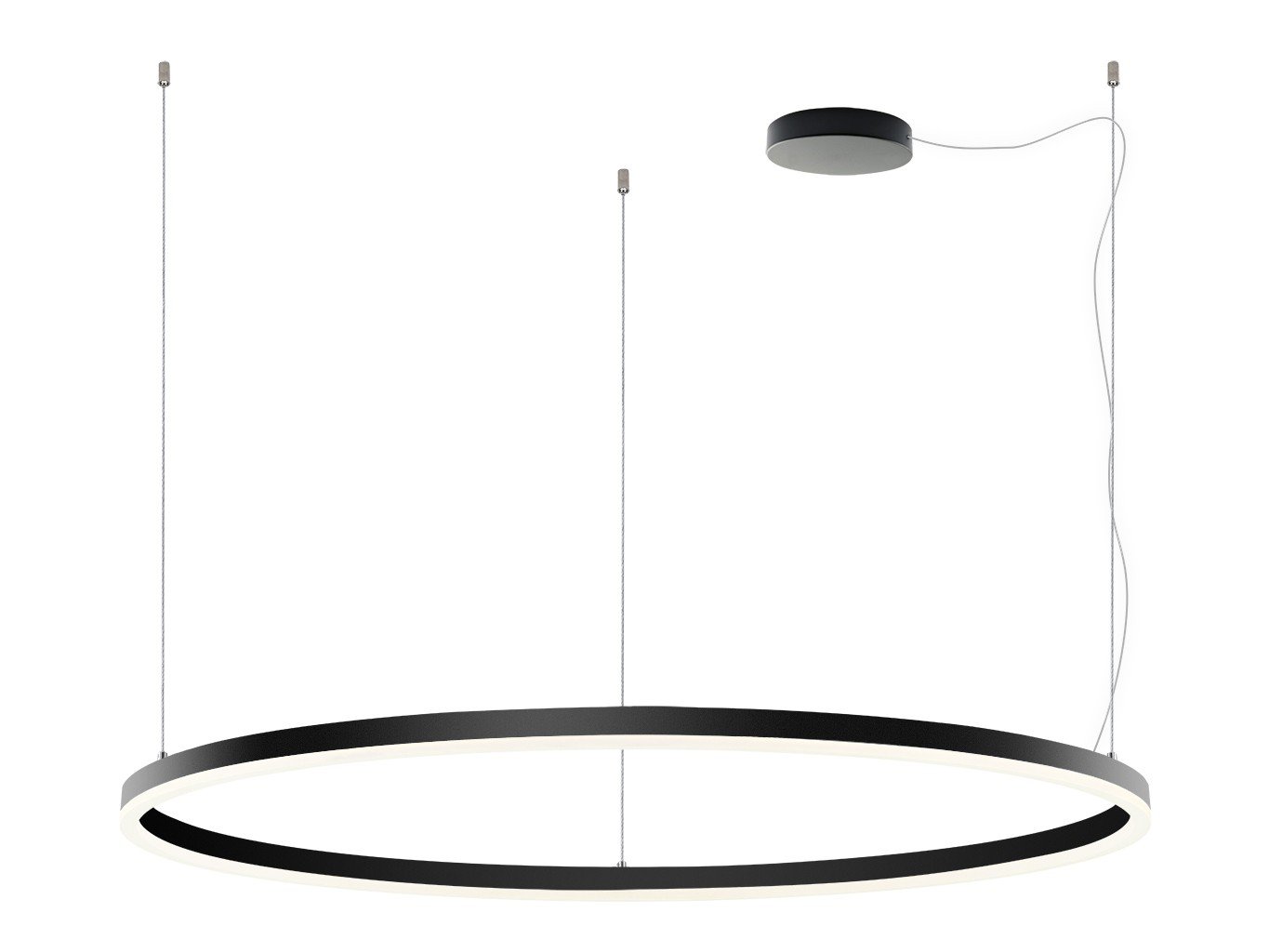 LED2 3273573DT LED2 Závěsné svítidlo CIRCLE 120 P-Z, B TRIAC 100W 2700K/3000K/4000K černá - LED2 Lighting (obrázek 3)