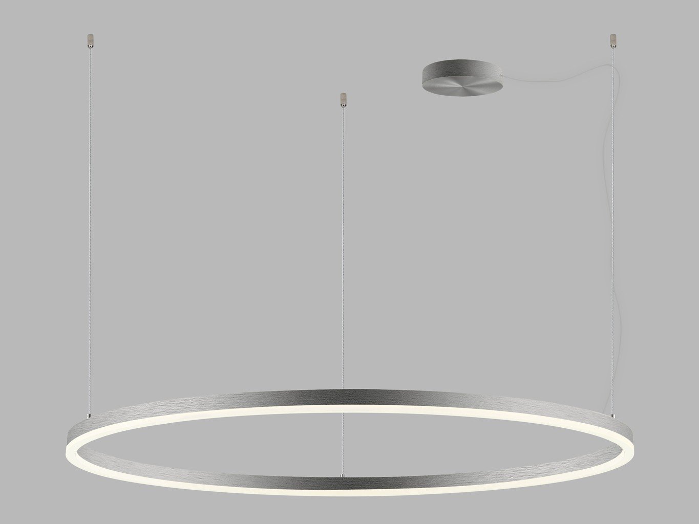 LED2 3273576DT LED2 Závěsné svítidlo CIRCLE 120 P-Z, N TRIAC 100W 2700K/3000K/4000K matný nikl - LED2 Lighting