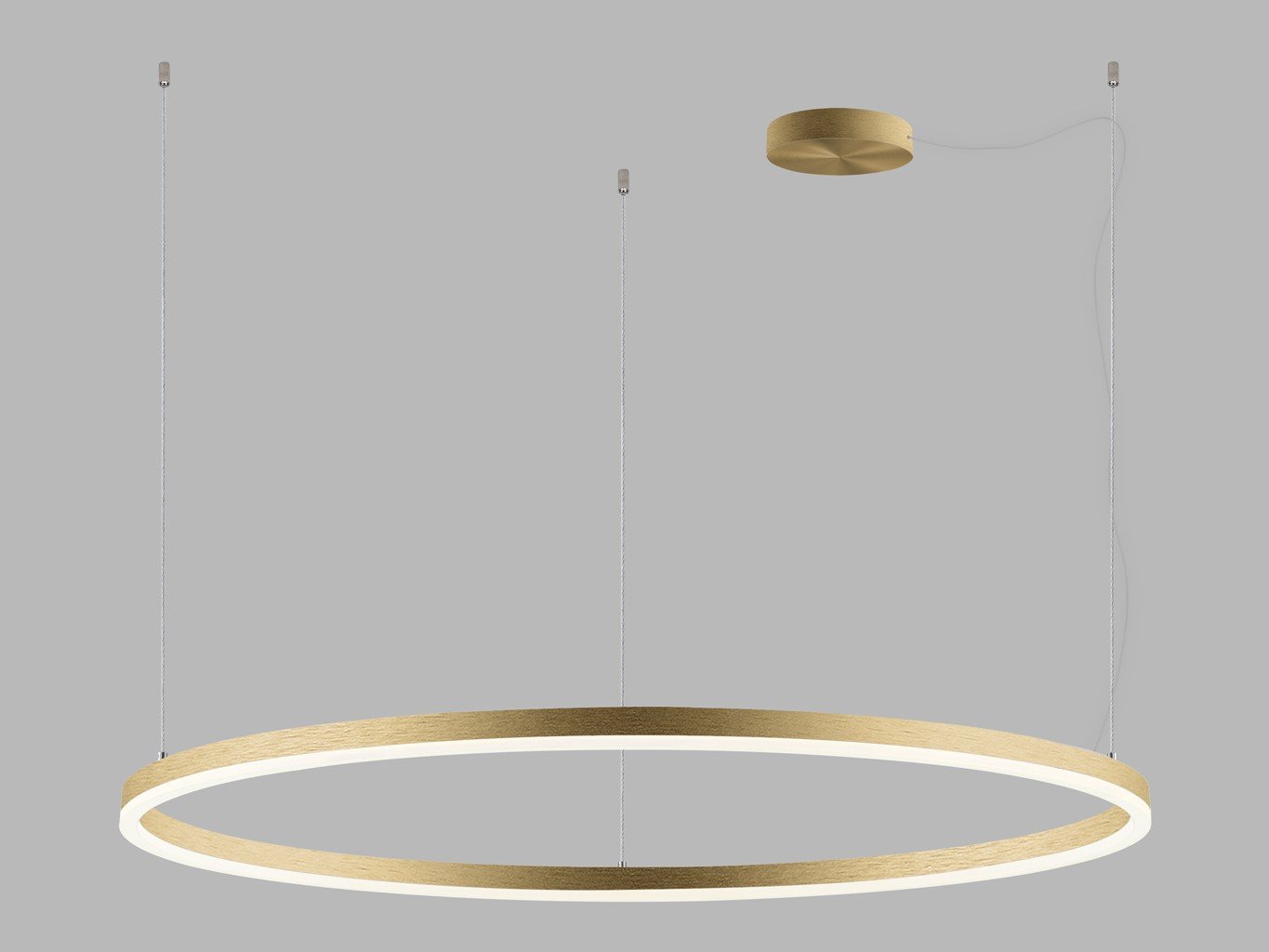 LED2 3273577CSTW LED2 Závěsné svítidlo CIRCLE 120 P-Z, G CASAMBI TW 100W 2700K-4000K zlatá - LED2 Lighting