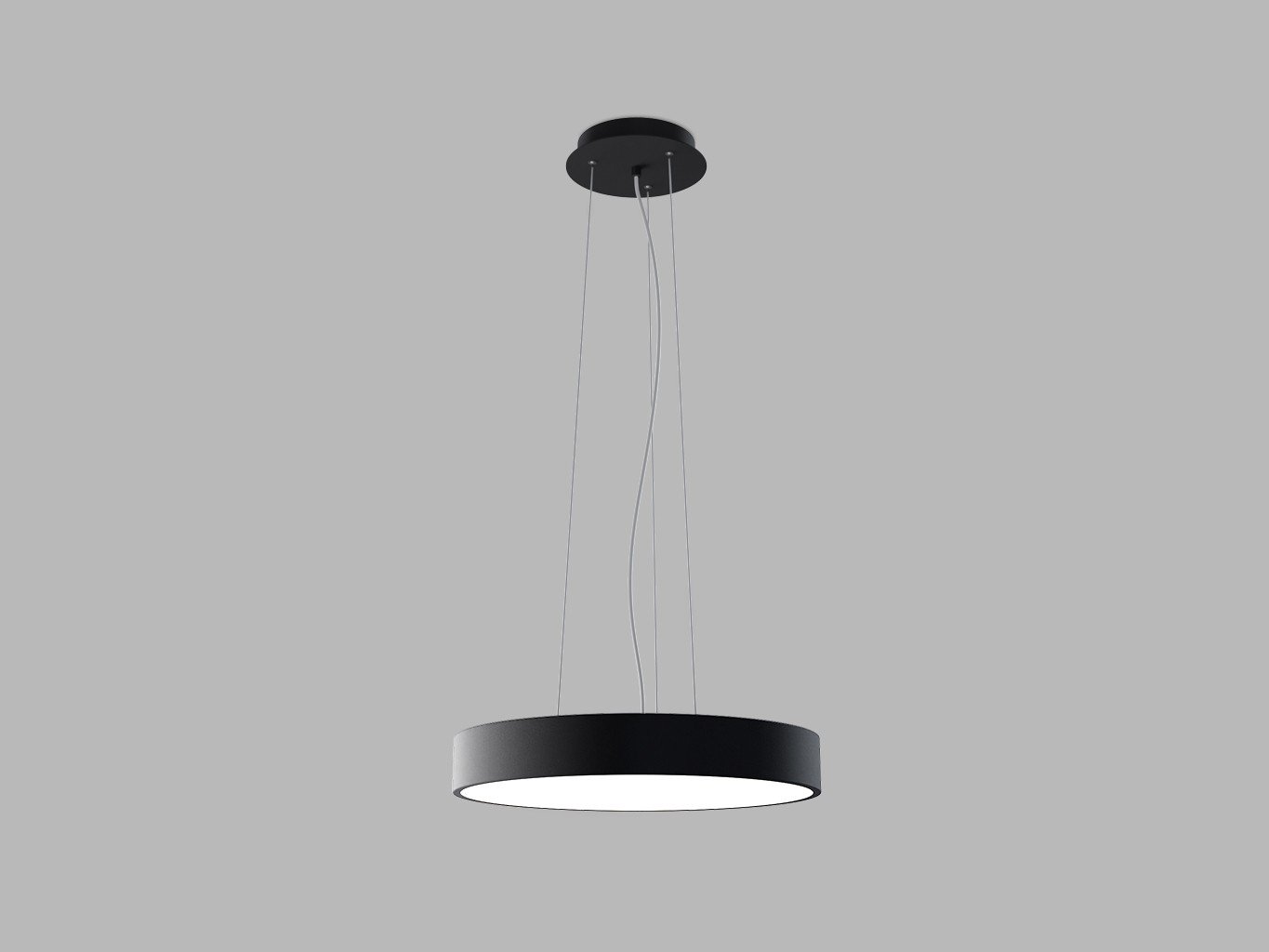 LED2 3274273CSTW LED2 Závěsné svítidlo MONO SLIM 40 P-Z, B CASAMBI TW 30W 2700K-4000K černá - LED2 Lighting