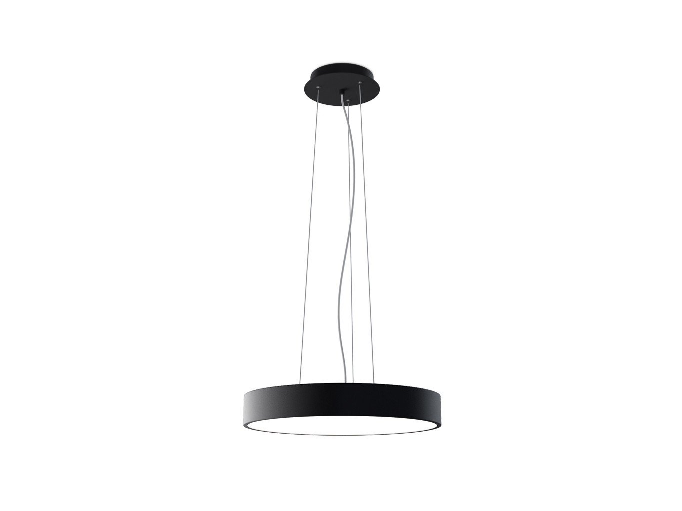 LED2 3274273CSTW LED2 Závěsné svítidlo MONO SLIM 40 P-Z, B CASAMBI TW 30W 2700K-4000K černá - LED2 Lighting (obrázek 3)