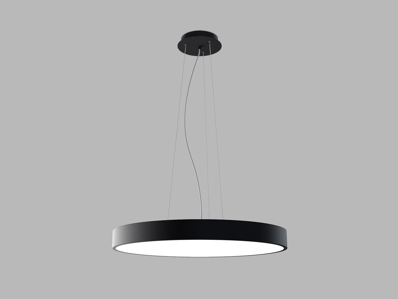 LED2 3274373CSTW LED2 Závěsné svítidlo MONO SLIM 60 P-Z, B CASAMBI TW 60W 2700K-4000K černá - LED2 Lighting