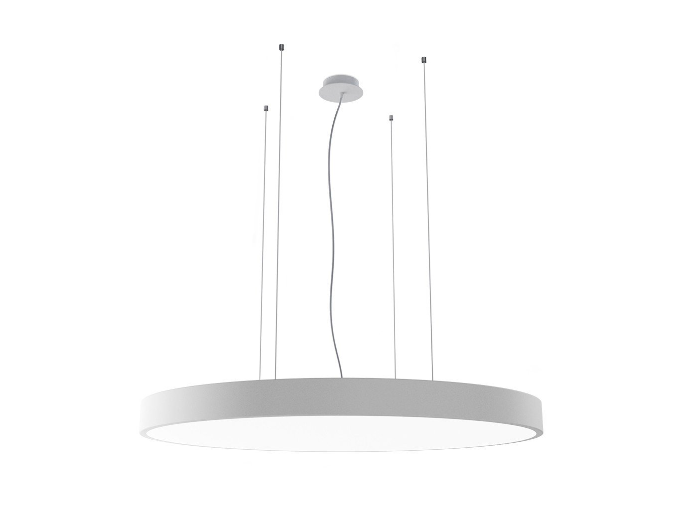 LED2 3274471D LED2 Závěsné svítidlo MONO SLIM 80 P-Z, W DALI/PUSH 80W 2700K/3000K/4000K bílá - LED2 Lighting (obrázek 3)