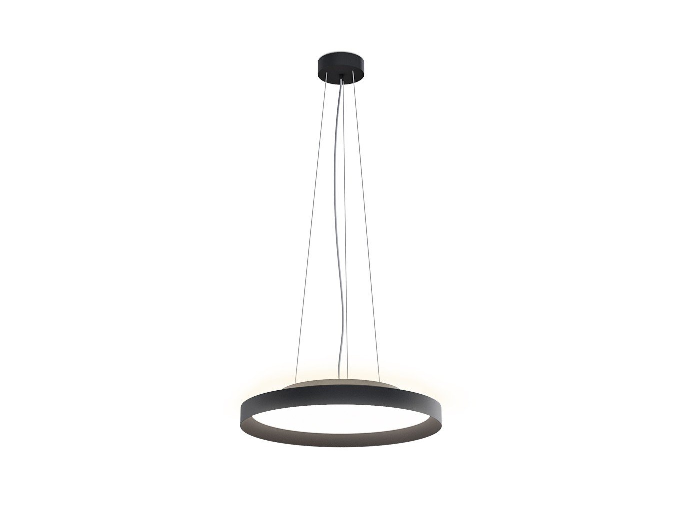 LED2 3274873 LED2 Závěsné svítidlo MOON 40 P/N-Z, B 36W (30+6) 2700K/3000K/4000K černá - LED2 Lighting (obrázek 3)