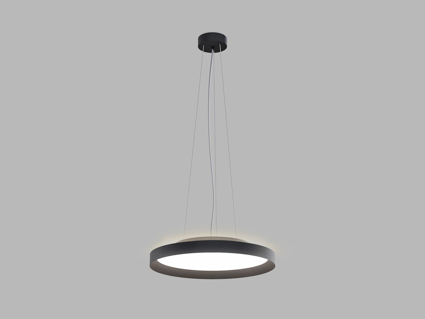 LED2 3274873ZBTW LED2 Závěsné svítidlo MOON 40 P/N-Z, B ZIGBEE TW 36W (30+6) 2700K-4000K černá - LED2 Lighting