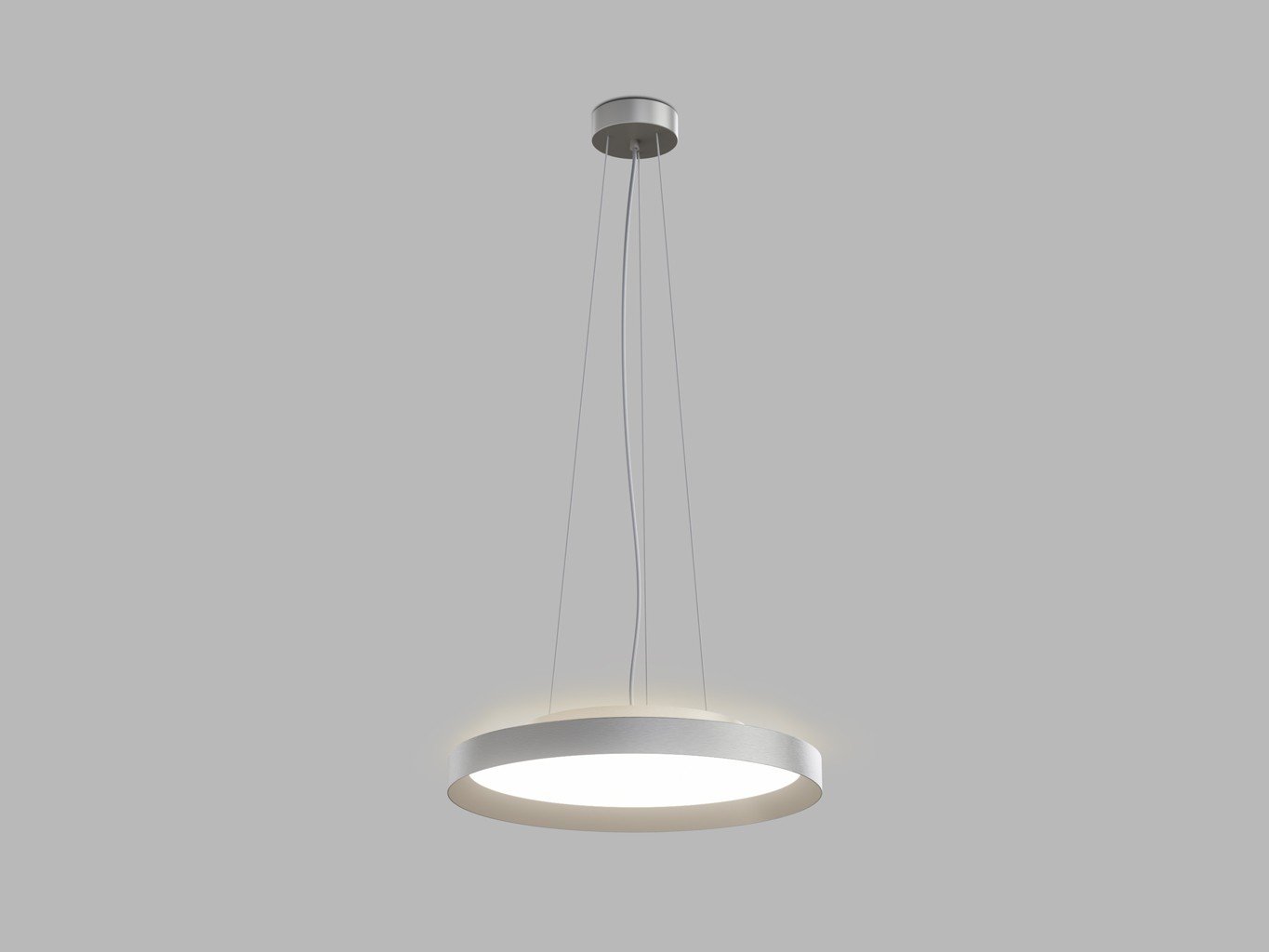 LED2 3274876DTW LED2 Závěsné svítidlo MOON 40 P/N-Z, N DALI TW/PUSH TW 36W (30+6) 2700K-4000K matný nikl - LED2 Lighting