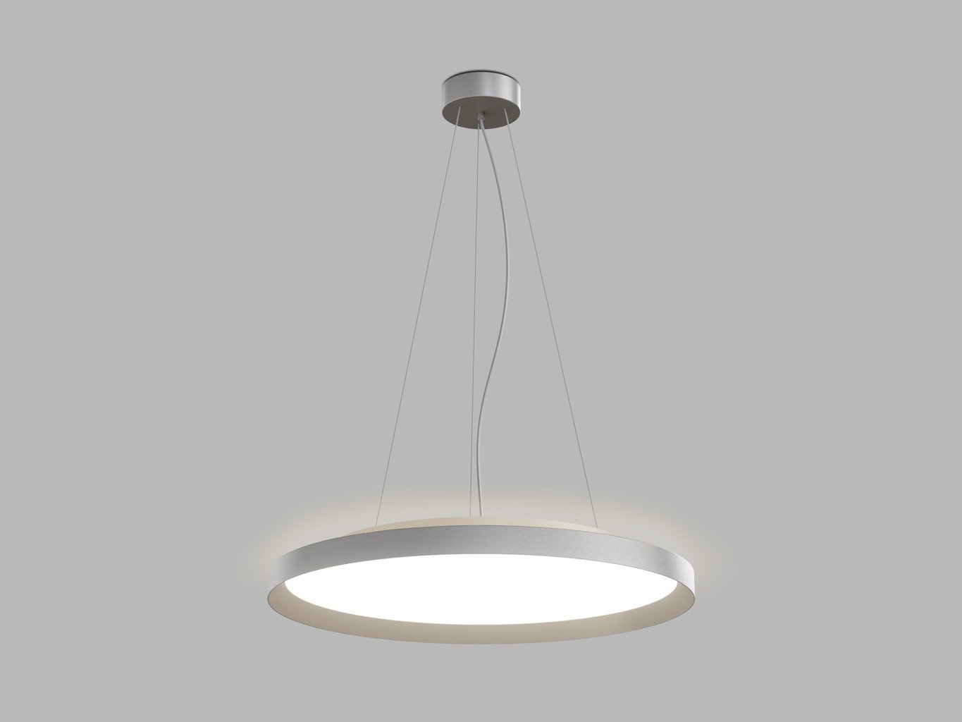 LED2 3274976DTW LED2 Závěsné svítidlo MOON 60 P/N-Z, N DALI TW/PUSH TW 60W (50+10) 2700K-4000K matný nikl - LED2 Lighting