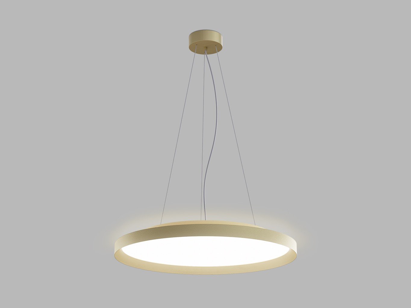 LED2 3274977ZBTW LED2 Závěsné svítidlo MOON 60 P/N-Z, G ZIGBEE TW 60W (50+10) 2700K-4000K zlatá - LED2 Lighting