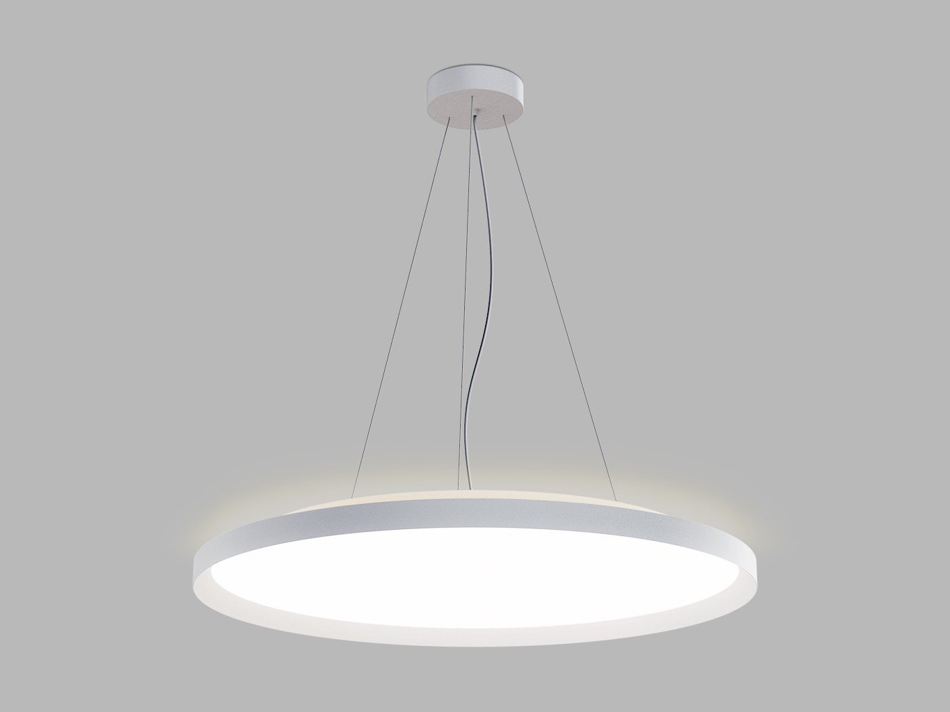 LED2 3275071DT LED2 Závěsné svítidlo MOON 80 P/N-Z, W TRIAC 88W (76+12) 2700K/3000K/4000K bílá - LED2 Lighting