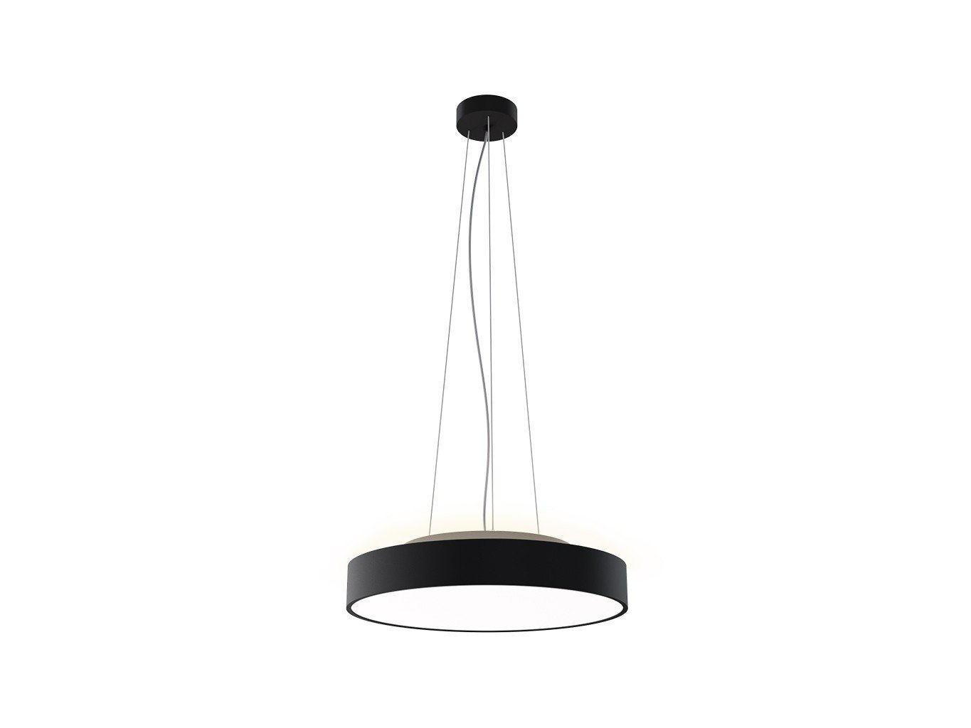 LED2 3275573DTW LED2 Závěsné svítidlo RINGO II 40 P/N-Z, B DALI TW/PUSH TW 32+8W 2700K-4000K černá - LED2 Lighting (obrázek 3)