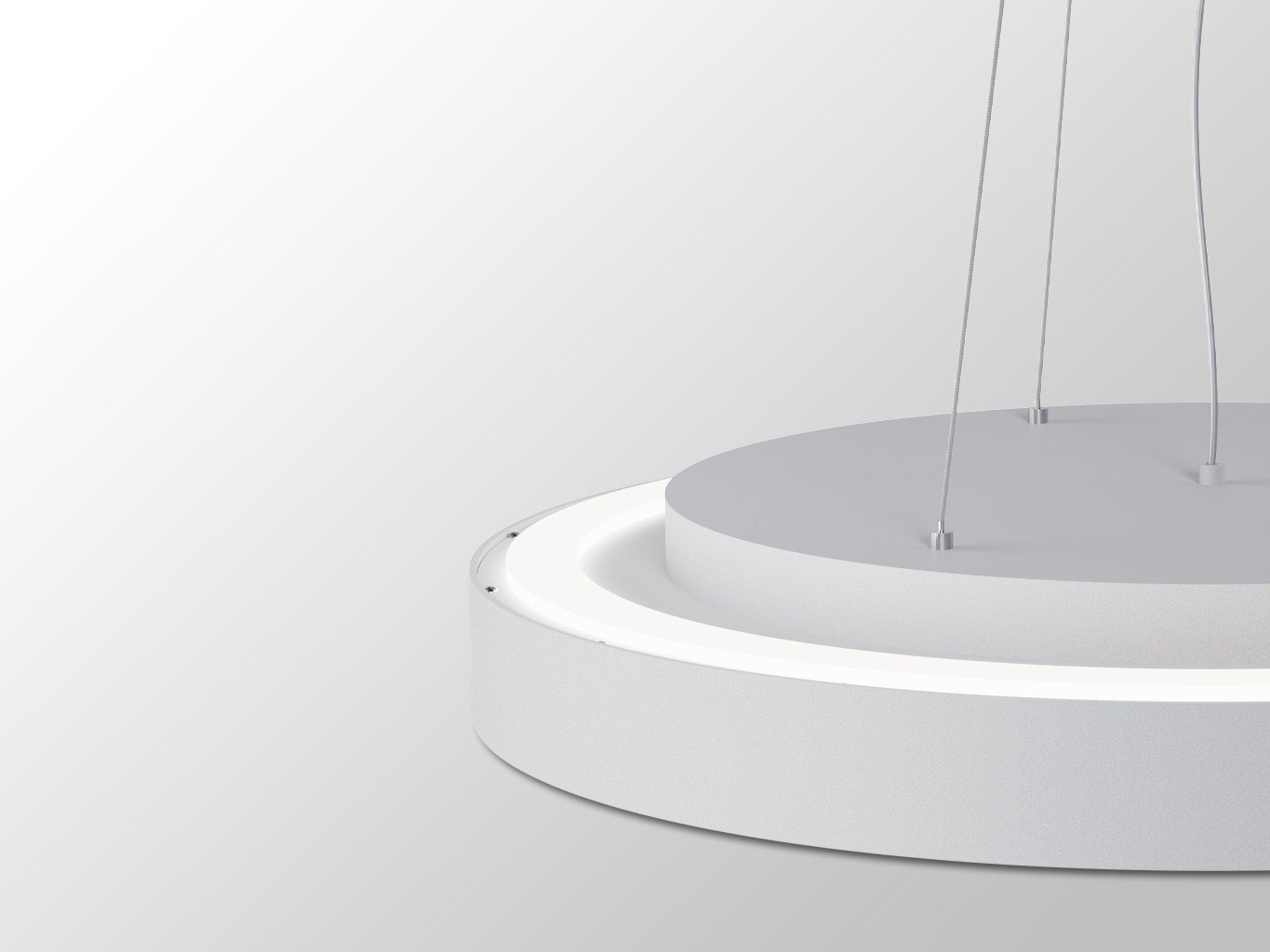 LED2 3275771CSTW LED2 Závěsné svítidlo RINGO II 80 P/N-Z, W CASAMBI TW 80+12W 2700K-4000K bílá - LED2 Lighting (obrázek 4)