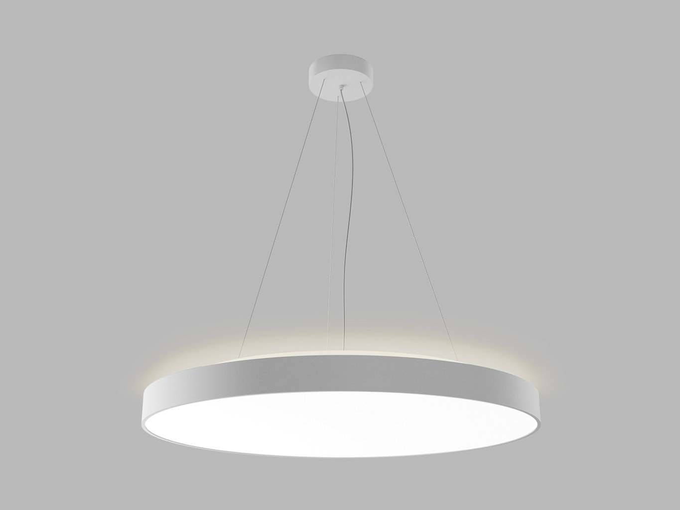 LED2 3275771DTW LED2 Závěsné svítidlo RINGO II 80 P/N-Z, W DALI TW/PUSH TW 80+12W 2700K-4000K bílá - LED2 Lighting