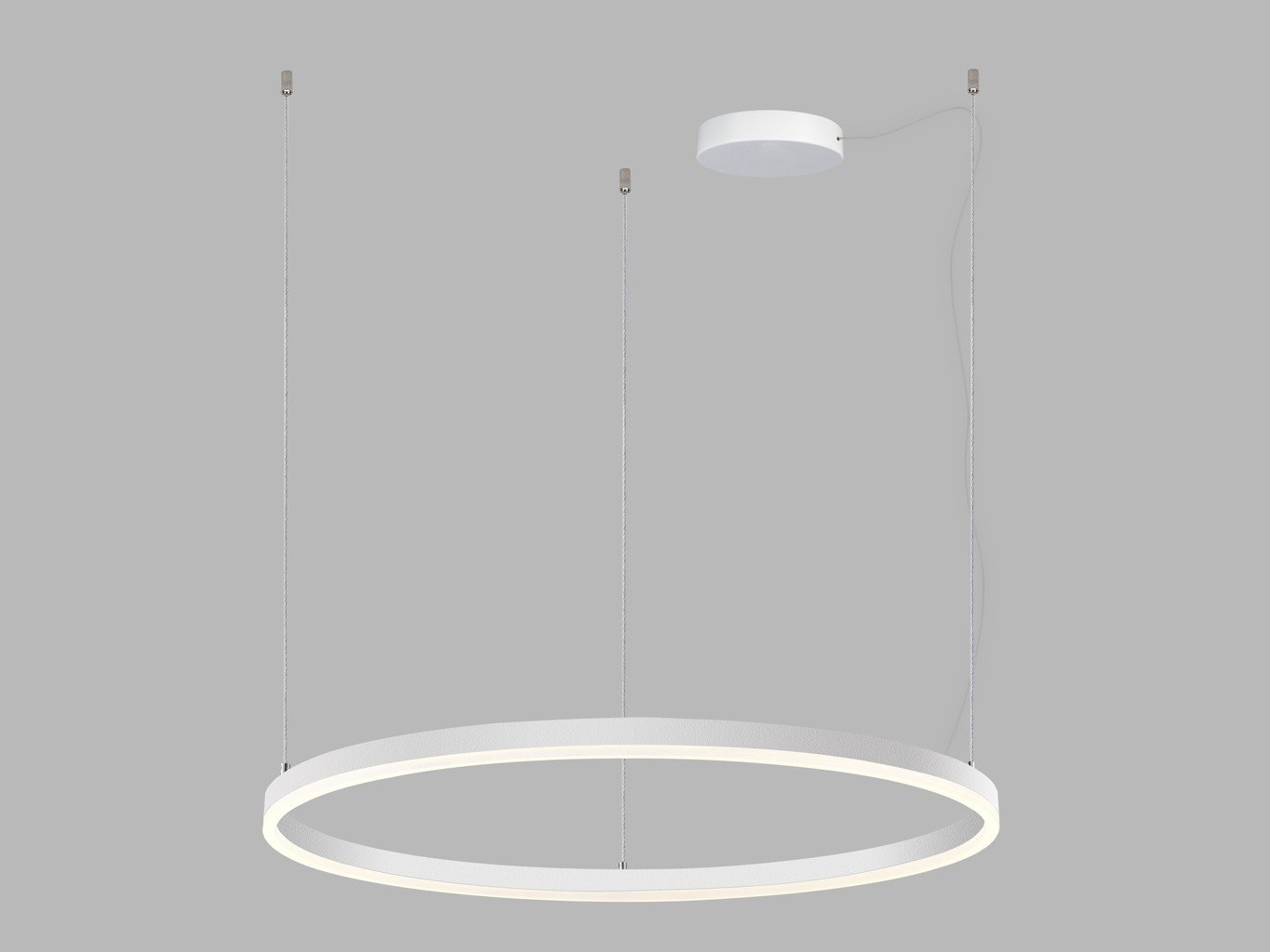 LED2 3276271D LED2 Závěsné svítidlo CIRCLE 80 P-Z/ST, W DALI/PUSH 62W 2700K/3000K/4000K bílá - LED2 Lighting