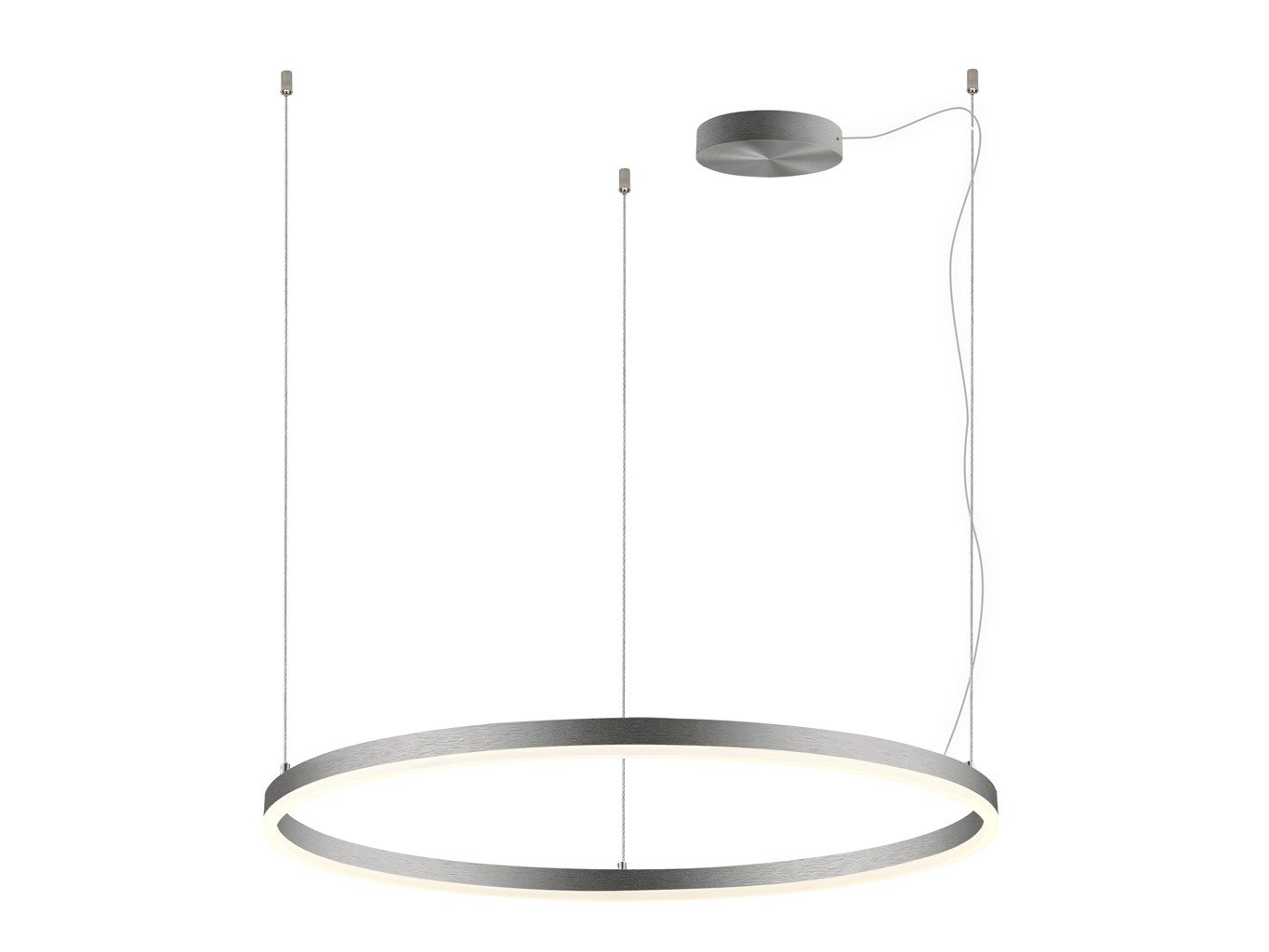 LED2 3276276DT LED2 Závěsné svítidlo CIRCLE 80 P-Z/ST, N TRIAC 62W 2700K/3000K/4000K matný nikl - LED2 Lighting (obrázek 3)