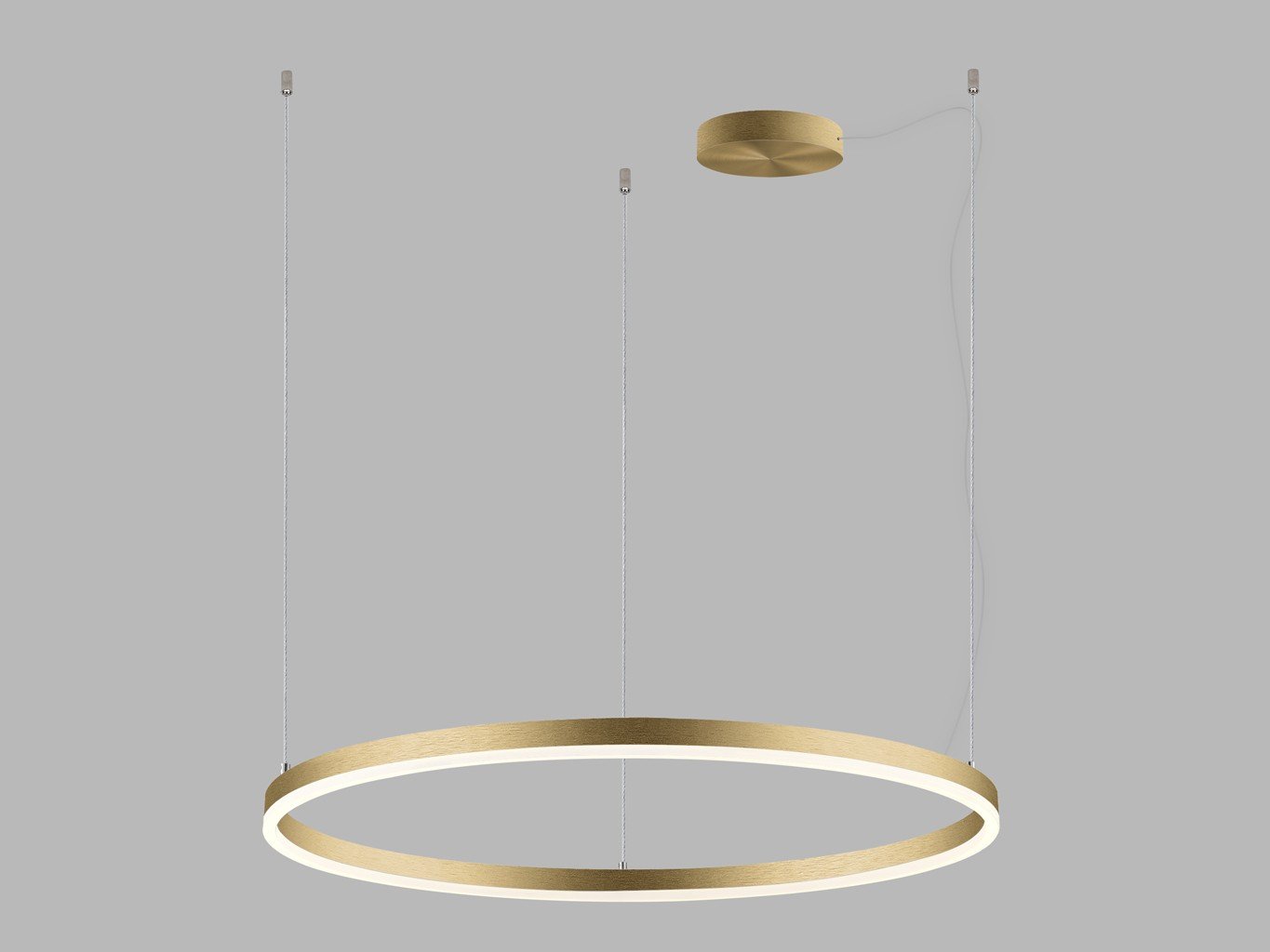 LED2 3276277ZBTW LED2 Závěsné svítidlo CIRCLE 80 P-Z/ST, G ZIGBEE TW 62W 2700K-4000K zlatá - LED2 Lighting