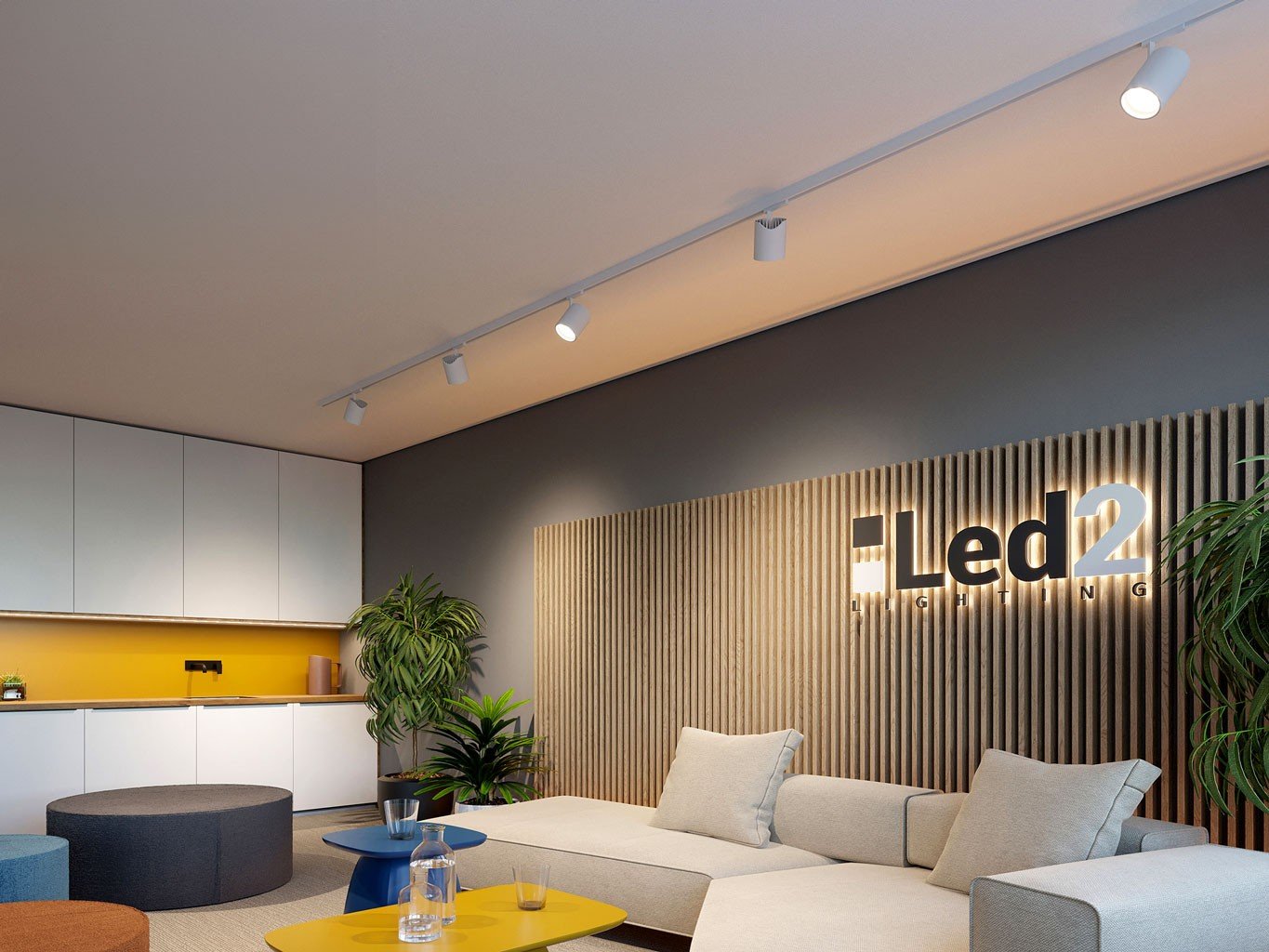 LED2 6094633DT LED2 Lištové svítidlo LOOK II, B TRIAC 36W 3000K černá - LED2 Lighting (obrázek 9)