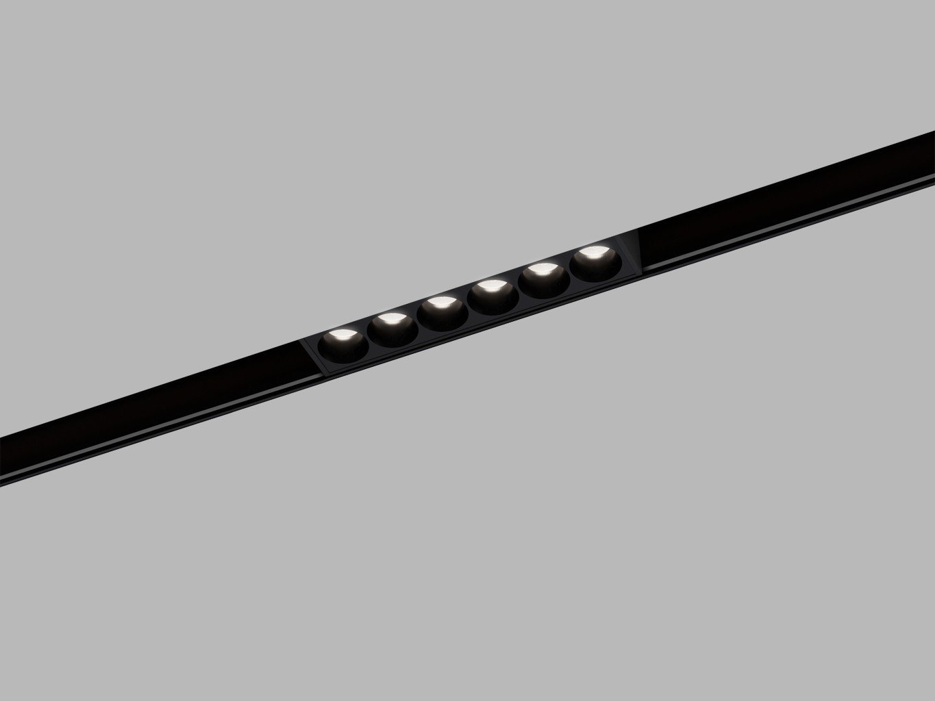 LED2 6482083DTW LED2 Lištové svítidlo MAGLASER III 12, B DALI TW 6W 2700K-6500K UGR černá - LED2 Lighting (obrázek 4)