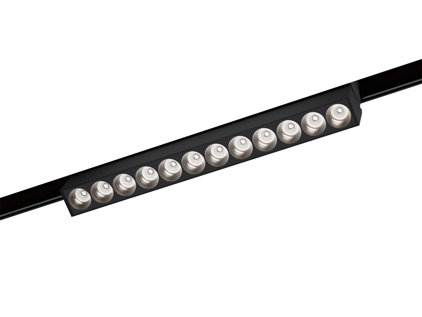 LED2 6482253 LED2 Lištové svítidlo MAGLASER III TILT, B 12W 3000K/3500K/4000K UGR černá - LED2 Lighting (obrázek 3)