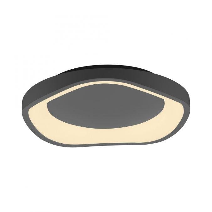 Levně LD 14233-18 Kolekce Schöner Wohnen LED stropní svítidlo MONTA, černá, stmívatelné, paměťová funkce, krokově stmívatelné, 3000K - JUST LIGHT