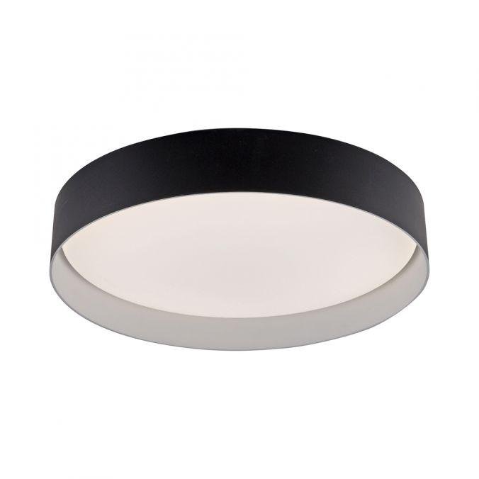 LD 14594-18 Kolekce Schöner Wohnen LED stropní svítidlo TAVOLI, černá, kruhové průměr 39cm, stmívatelné , dálkový ovladač, 2700-6500K - JUST LIGHT
