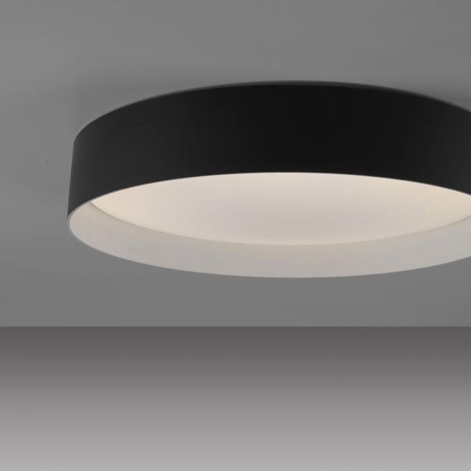 LD 14594-18 Kolekce Schöner Wohnen LED stropní svítidlo TAVOLI, černá, kruhové průměr 39cm, stmívatelné , dálkový ovladač, 2700-6500K - JUST LIGHT (obrázek 3)