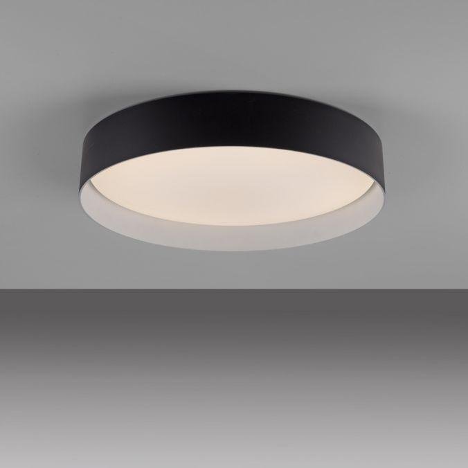 LD 14594-18 Kolekce Schöner Wohnen LED stropní svítidlo TAVOLI, černá, kruhové průměr 39cm, stmívatelné , dálkový ovladač, 2700-6500K - JUST LIGHT (obrázek 7)