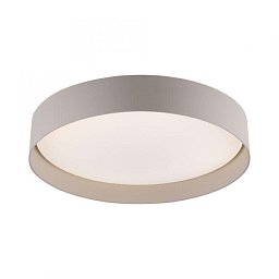 Obrázek pro produkt Kolekce Schöner Wohnen LED stropní svítidlo TAVOLI, písková barva, kruhové průměr 39cm, stmívatelné, dálkový ovladač, 2700-6500K - JUST LIGHT