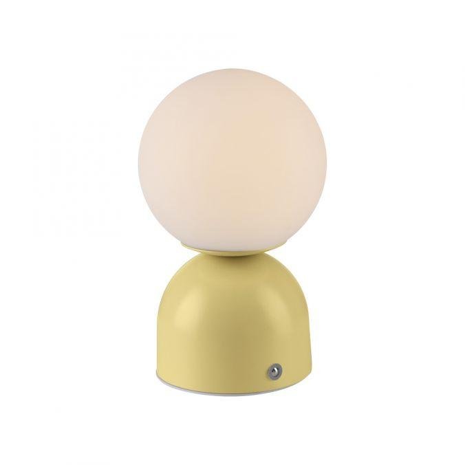 Levně LD 19218-81 Kolekce Schöner Wohnen LED bateriové stolní svítidlo RUDI, inspirováno květy, USB, 3000-6000K - JUST LIGHT