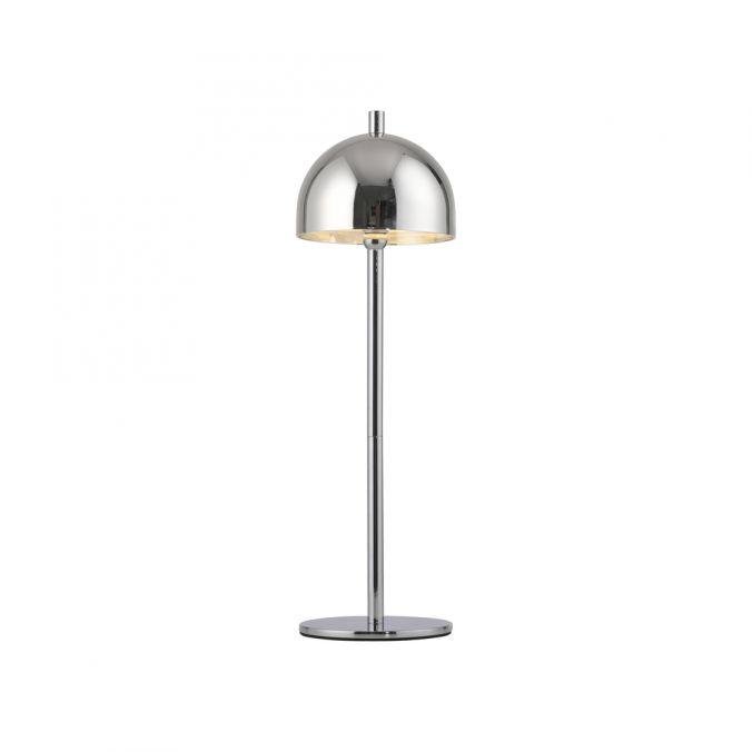 Levně LD 19244-17 Kolekce Schöner Wohnen LED bateriové stolní svítidlo BELLIS, chrom, nabíjecí přes USB, 3000K - JUST LIGHT