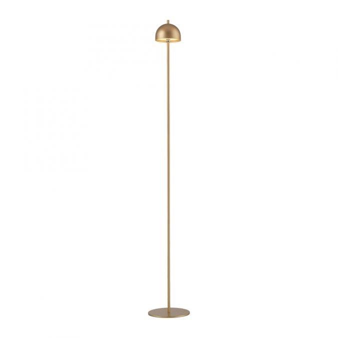 Levně LD 19245-12 Kolekce Schöner Wohnen LED stojací svítidlo na baterie BELLIES, zlatá, nabíjecí přes USB, 3000K - JUST LIGHT