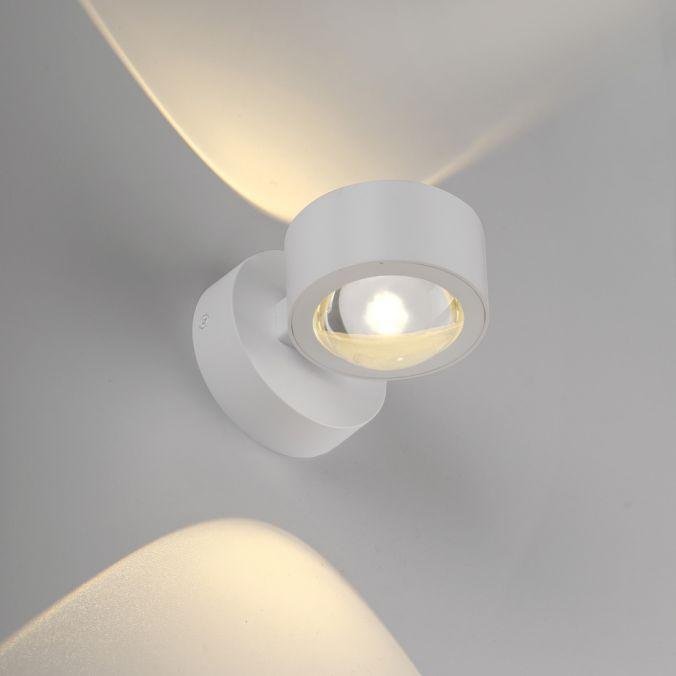 LD 19331-16 Kolekce Schöner Wohnen LED nástěnné svítidlo CHIA, bílá, Up- & Down Light, 3000K - JUST LIGHT (obrázek 7)