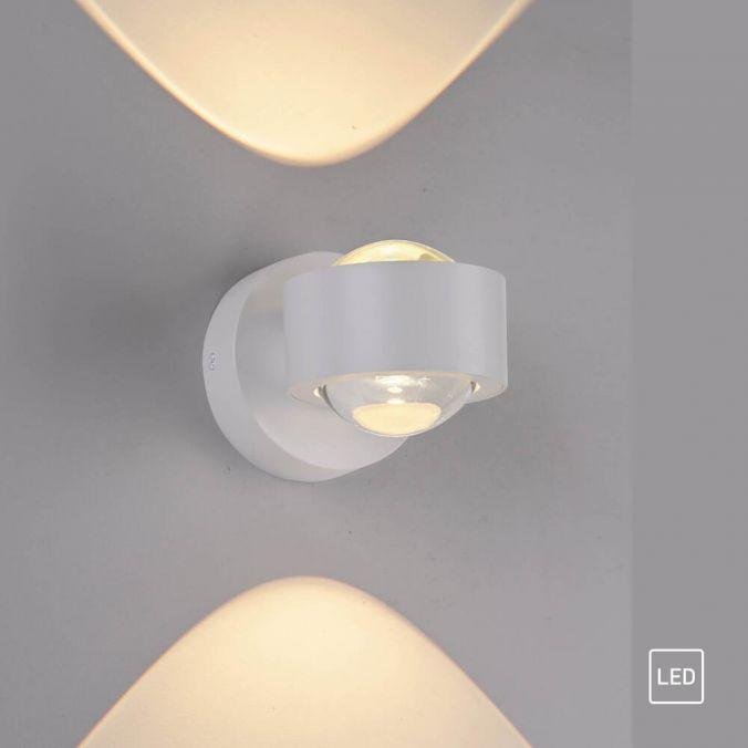 LD 19331-16 Kolekce Schöner Wohnen LED nástěnné svítidlo CHIA, bílá, Up- & Down Light, 3000K - JUST LIGHT (obrázek 10)